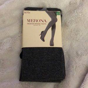 Size M/T Target brand MERONA opaque tights